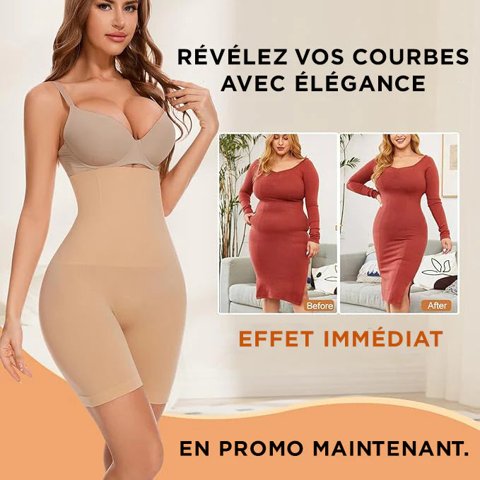 Short Gainant Taille Haute Femme