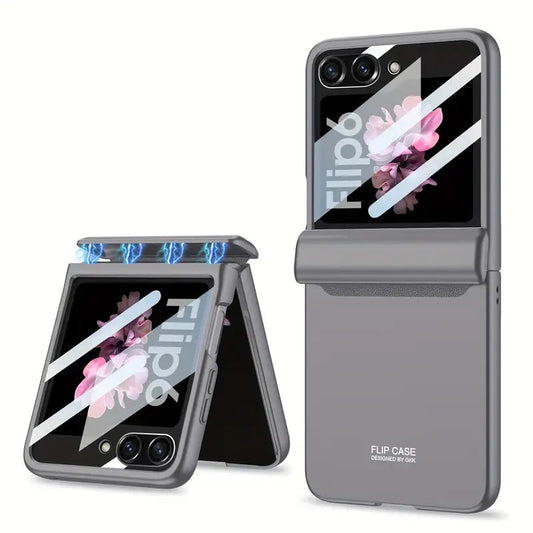 Coque Magnétique Unie Mat pour Galaxy Z Flip 6