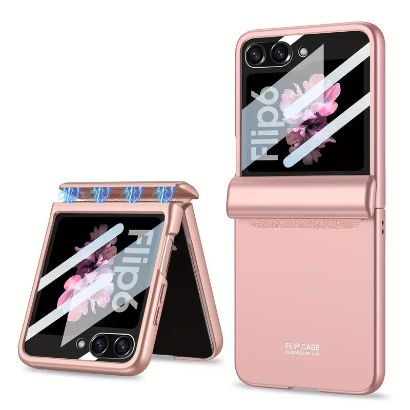Coque Magnétique Unie Mat pour Galaxy Z Flip 6
