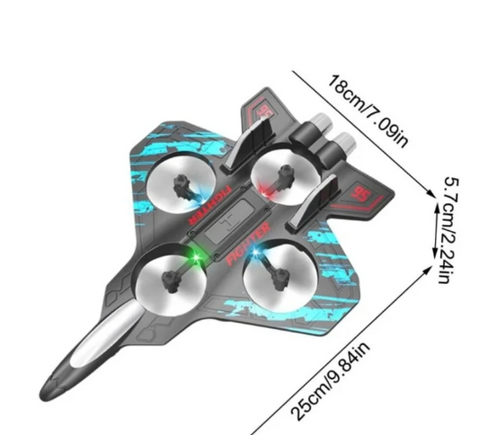 Quadricoptère avec lumière