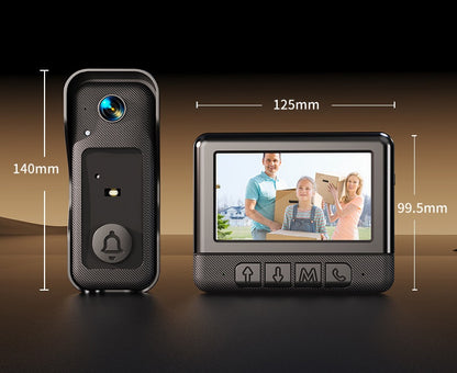 Caméra de sécurité Wi-Fi sans fil 2.4G