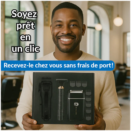 Kit Barbe & Cheveux 3-en-1